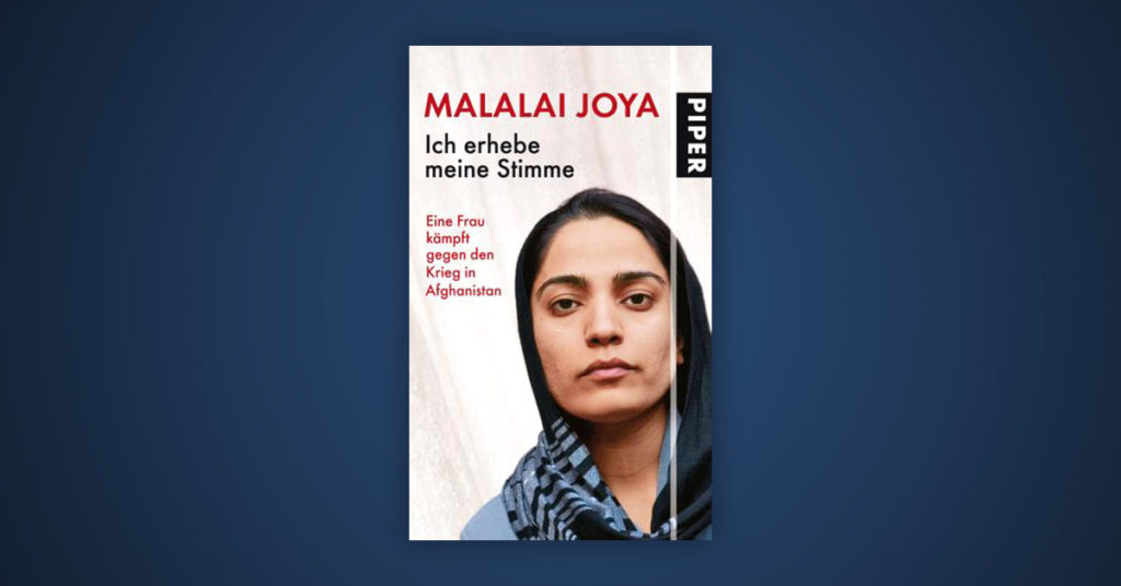 Malalai Joya, Ich erhebe meine Stimme